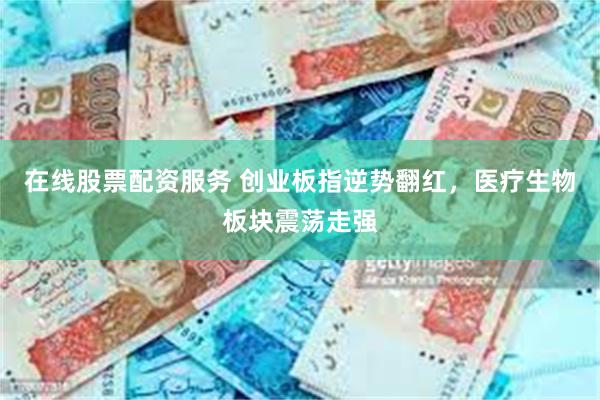 在线股票配资服务 创业板指逆势翻红，医疗生物板块震荡走强