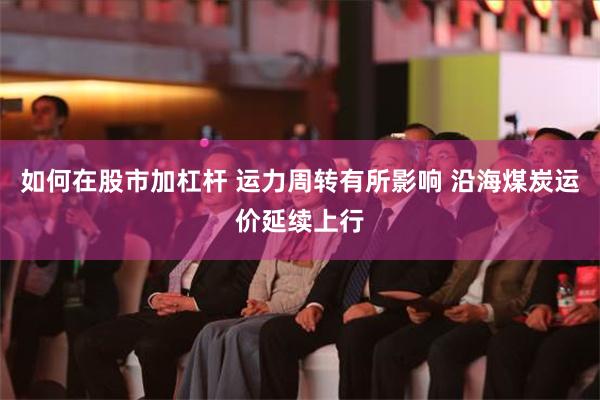 如何在股市加杠杆 运力周转有所影响 沿海煤炭运价延续上行