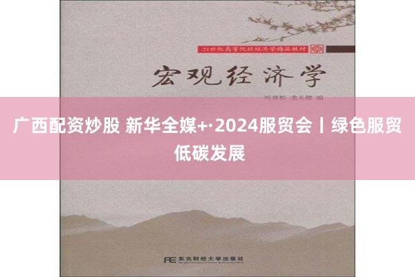 广西配资炒股 新华全媒+·2024服贸会丨绿色服贸 低碳发展