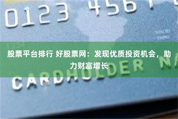 股票平台排行 好股票网：发现优质投资机会，助力财富增长