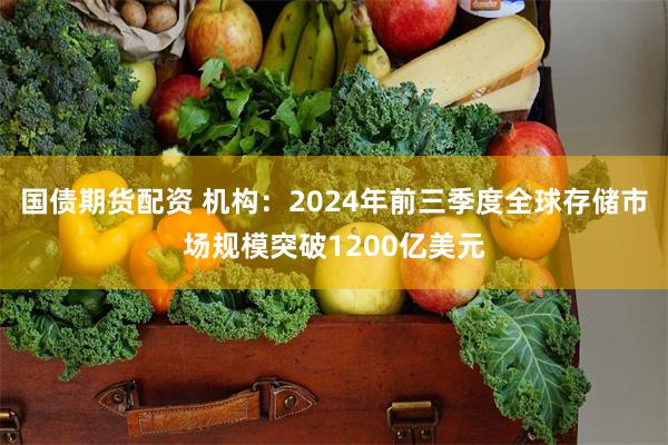 国债期货配资 机构：2024年前三季度全球存储市场规模突破1200亿美元
